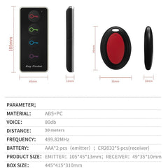 Wireless Key Locator One-to-four Locator