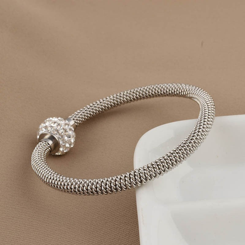 Diamond Bangle Bracelet