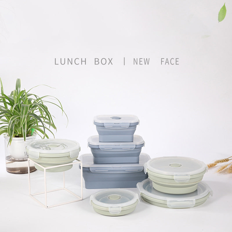 Silicone lunch box