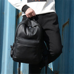 Male leather backpack - Trending Tina