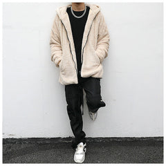 Sherpa Hooded Jacket - Trending Tina