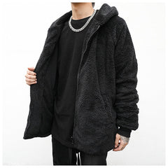 Sherpa Hooded Jacket - Trending Tina