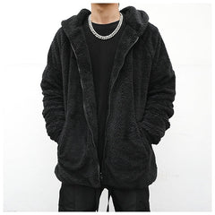 Sherpa Hooded Jacket - Trending Tina