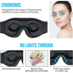 Wireless Call Stereo Music Blackout Sleep Eye Mask