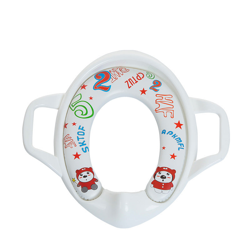 Toilet Seat Baby Seat Toilet Seat Soft Cushion Assist Toilet Seat