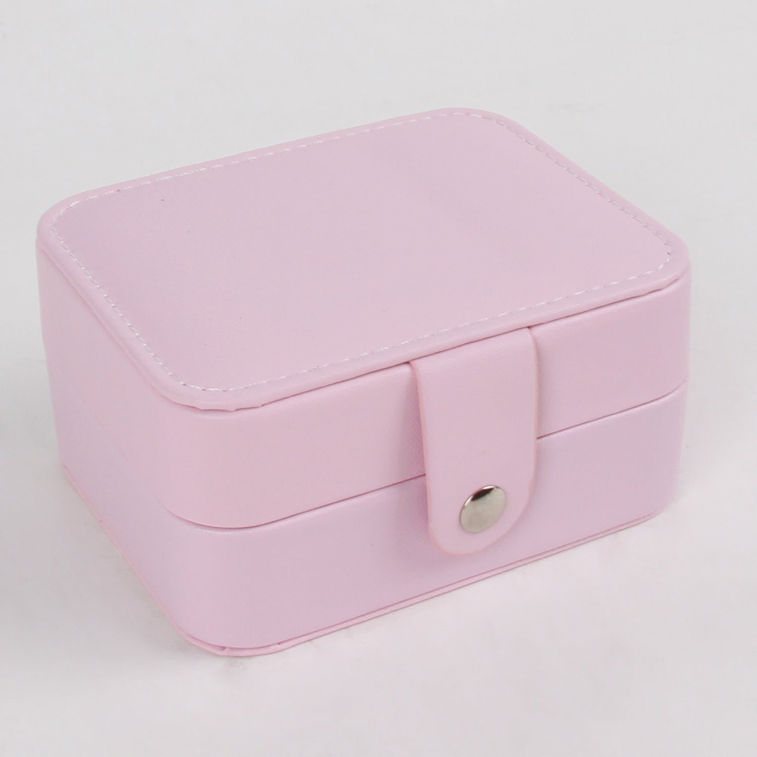 Double layer PU Leather Mini Portable Jewelry Box - Trending Tina