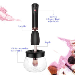 Makeup Brush Cleaning Machine Electric Scrubber - Trending Tina