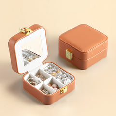 Jewelry Storage Box Pu Leather Ring Box - Trending Tina