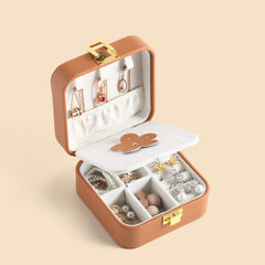 Jewelry Storage Box Pu Leather Ring Box - Trending Tina