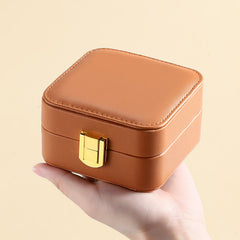 Jewelry Storage Box Pu Leather Ring Box - Trending Tina