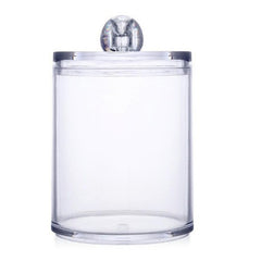 Cotton Swab Transparent Cotton Ball Makeup Remover Cotton Storage Box - Trending Tina