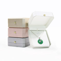 Fashion Octagonal Pu Leather Jewelry Box - Trending Tina