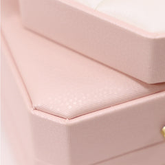 Fashion Octagonal Pu Leather Jewelry Box - Trending Tina