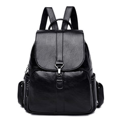 Sheepskin backpack soft leather backpack - Trending Tina