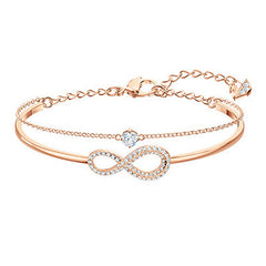 Female Eternal Love Heart Bracelet Bangle