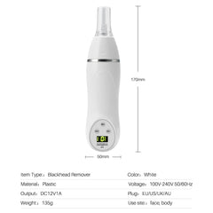 Electric pore suction and acne removing device beauty cleaner - Trending Tina