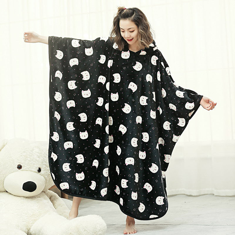 Warm Blanket Long Coral Fleece - Trending Tina