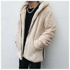 Sherpa Hooded Jacket - Trending Tina