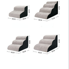 Home Pet Dog Wave Ramp Stairs - Trending Tina