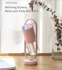 Magic Shadow USB Air Humidifier For Home With Projection Night Lights Ultrasonic Car Mist Maker Mini Office Air Purifier - Trending Tina