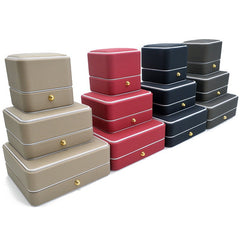 Imitation leather jewelry box - Trending Tina