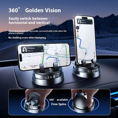 Automobile Instrument Panel 360 Degree Rotatable Non-slip Mobile Phone Holder