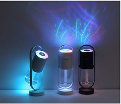 Magic Shadow USB Air Humidifier For Home With Projection Night Lights Ultrasonic Car Mist Maker Mini Office Air Purifier - Trending Tina