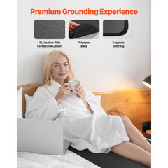 Grounding Mat – 27" x 39" Earthing Mat for Sleep & Anxiety Relief