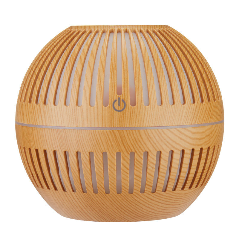 Hollow wood grain aromatherapy humidifier - Trending Tina