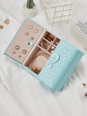 PU leather earring jewelry box - Trending Tina