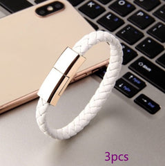 New Bracelet Charger USB Charging Cable Data Charging Cord For IPhone14 13 Max USB C Cable For Phone Micro Cable - Trending Tina