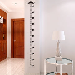 Children's Beard Height Measurement Wall Sticker - Trending Tina