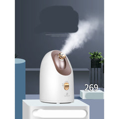 Hot and cold face steamer