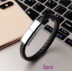 New Bracelet Charger USB Charging Cable Data Charging Cord For IPhone14 13 Max USB C Cable For Phone Micro Cable - Trending Tina