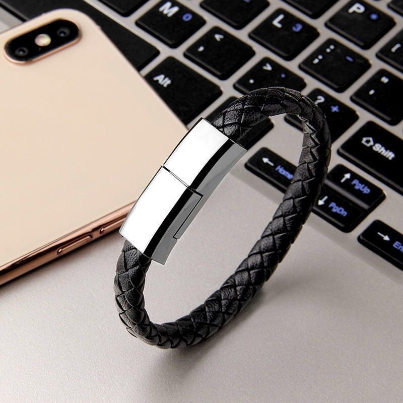 New Bracelet Charger USB Charging Cable Data Charging Cord For IPhone14 13 Max USB C Cable For Phone Micro Cable - Trending Tina