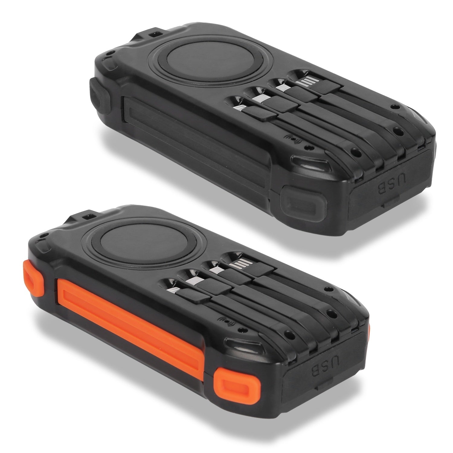 Solar Power Bank 49,800mAh – Wireless, Fast Charge & Flashlight