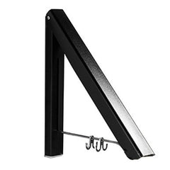 Punch-free Space Aluminum Foldable Invisible Folding Retractable Wall Hanger for Waterproof Hanging Underwear Coat Hanger