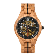 Fully Automatic Wooden Mechanical Watch - Trending Tina