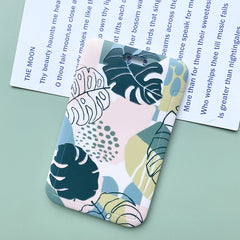 Green Plant Series Simple Fashion Lanyard Card Cover - Trending Tina