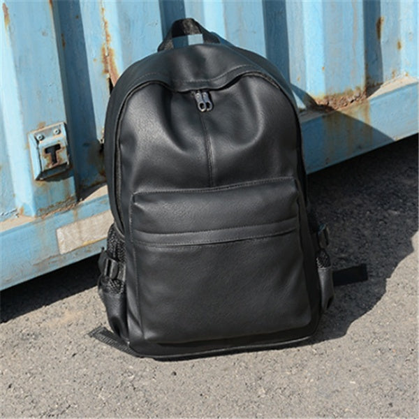 Male leather backpack - Trending Tina