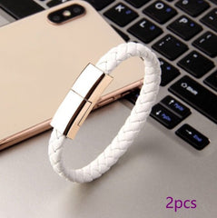 New Bracelet Charger USB Charging Cable Data Charging Cord For IPhone14 13 Max USB C Cable For Phone Micro Cable - Trending Tina