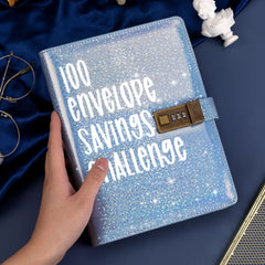 100 Days Saving Challenge Loose-leaf Password Journal Book - Trending Tina