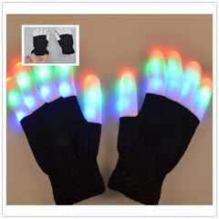 Led Glowing Gloves Rainbow Glowing Gloves