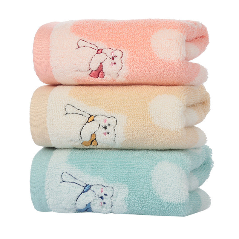 Cotton Absorbent Soft Four-sided Towel For adults - Trending Tina