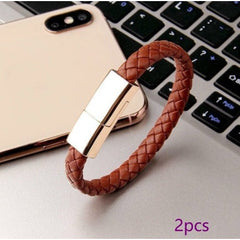 New Bracelet Charger USB Charging Cable Data Charging Cord For IPhone14 13 Max USB C Cable For Phone Micro Cable - Trending Tina