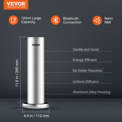 Scent Air Machine – Bluetooth Smart Cold Air Diffuser (120ml, 1,000 sq. ft.)
