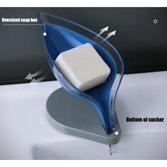 Soap Holder Sink Sponge Drain Box Creative Suction Cup