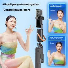 smart AI face recognition mobile selfie stand