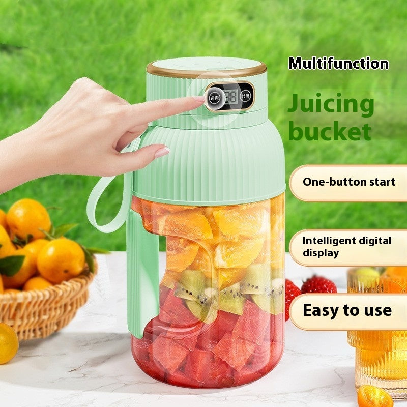 portable blender bottle for smoothies and fruit juice