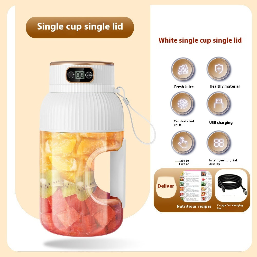  portable blender bottle for smoothies and fruit juice